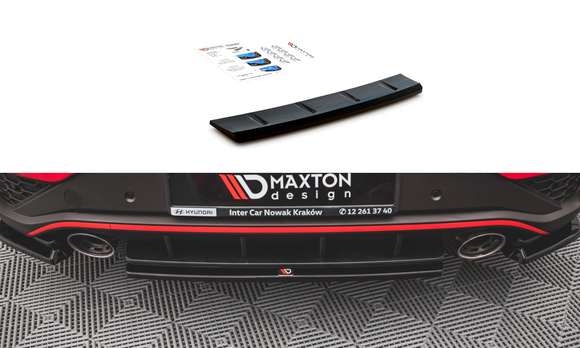 Maxton Design Hyundai i30 N Mk3.5 Facelift Hatchback Central Rear Splitter - MODE Auto Concepts