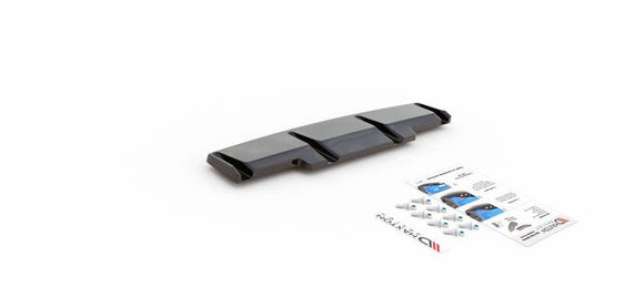 Maxton Design Central Rear Splitter suit VW Golf Mk8 R - MODE Auto Concepts