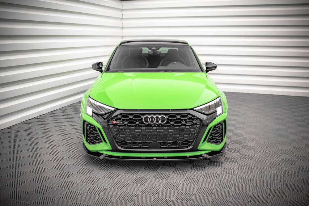 Maxton Design Front Splitter V.1 Audi RS3 8Y Front Lip - MODE Auto Concepts