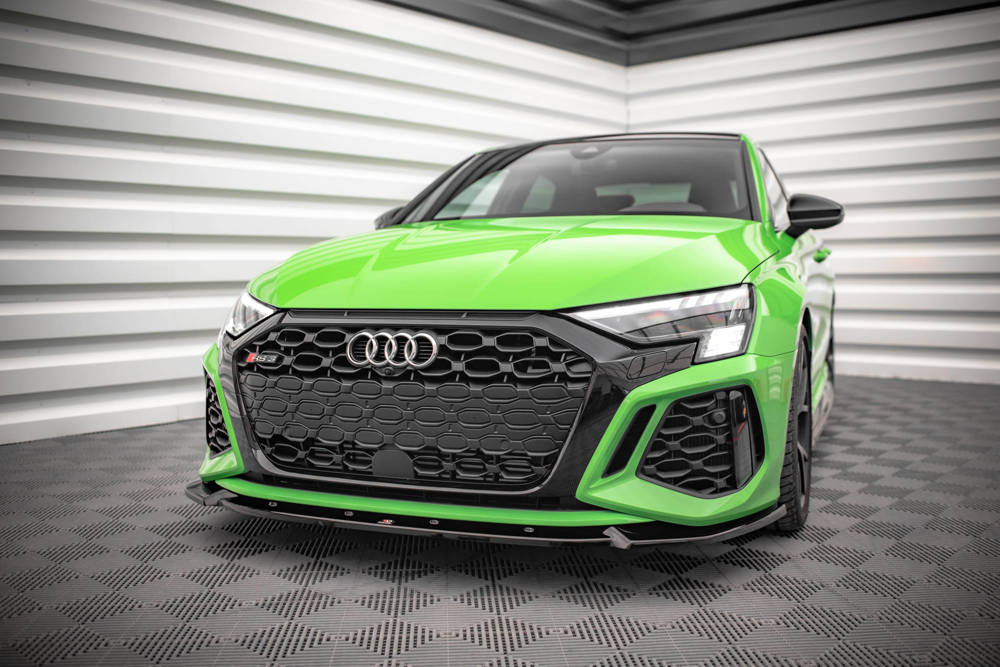 Maxton Design Front Splitter V.1 Audi RS3 8Y Front Lip - MODE Auto Concepts