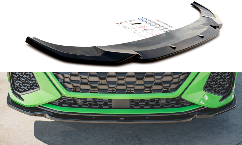 Maxton Design Front Splitter Lip V1 suit Audi RSQ3 F3 - MODE Auto Concepts