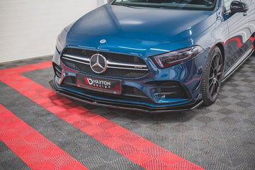 Maxton Design Front Splitter V.1 Mercedes A35 W177 AMG Front Lip - MODE Auto Concepts