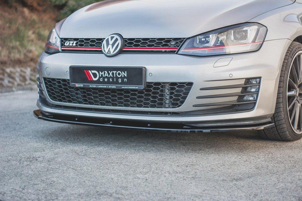 Maxton Design Front Splitter V.1 VW Golf Mk7 GTI (Prefacelift) Front Lip - MODE Auto Concepts
