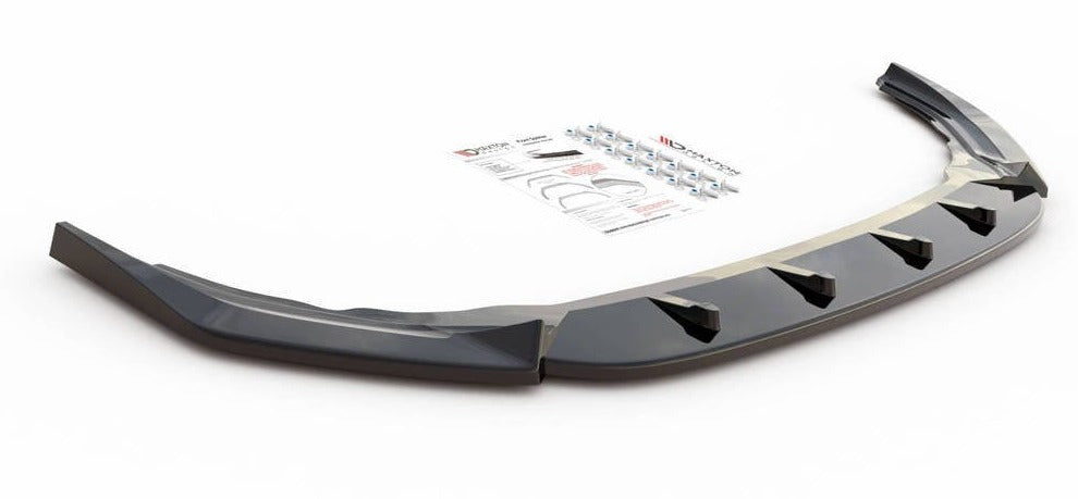 Maxton Design Front Splitter Lip V.2  for VW Golf Mk8 R - MODE Auto Concepts