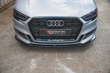 Maxton Design Front Splitter Audi S3 / A3 S-Line 8V FL V3 - MODE Auto Concepts