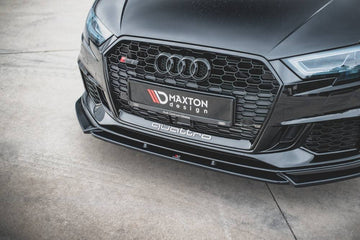 Maxton Design Audi RS3 Facelift Front Splitter Lip V4 - MODE Auto Concepts