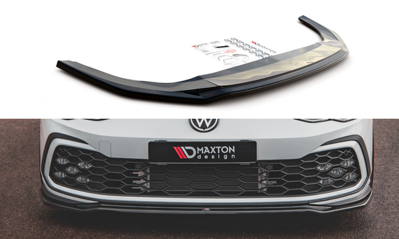 Maxton Design Front Splitter Lip V.4 suit VW Golf Mk8 GTI - MODE Auto Concepts