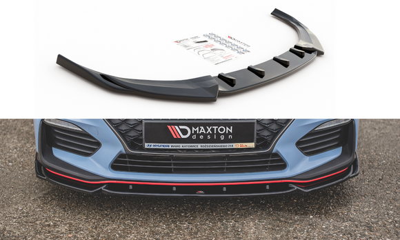 Maxton Design Hyundai i30 Mk3 N Front Splitter V.5 - MODE Auto Concepts