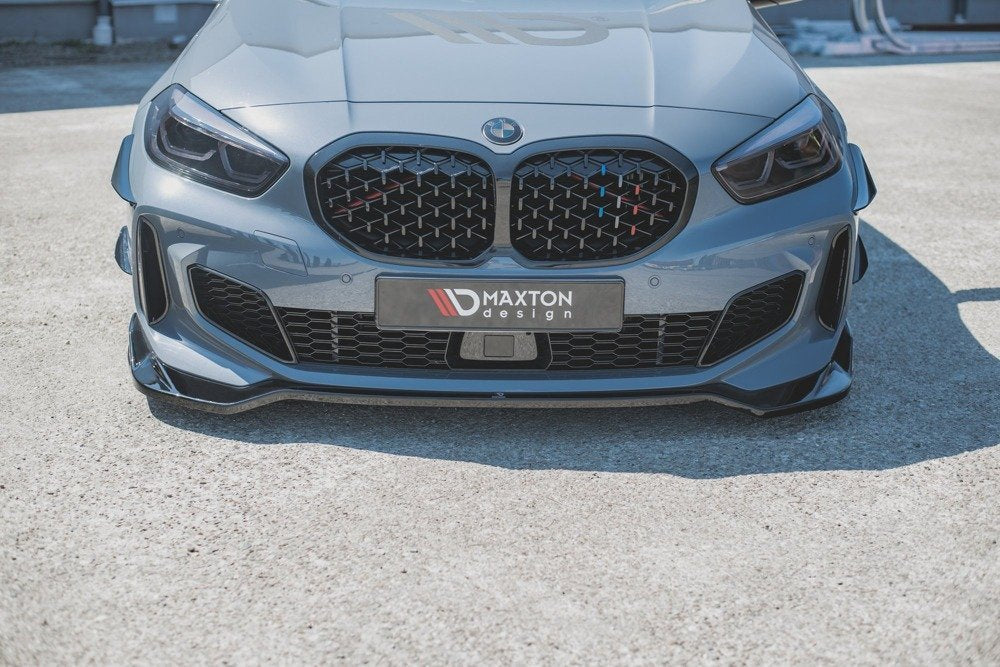 Maxton Design Front Splitter Lip v5 suit BMW M135i & 1 Series M Sport F40 - MODE Auto Concepts
