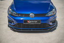 Maxton Design Front Splitter VW Golf Mk7.5 R Ver9 (Facelift) Front Lip - MODE Auto Concepts