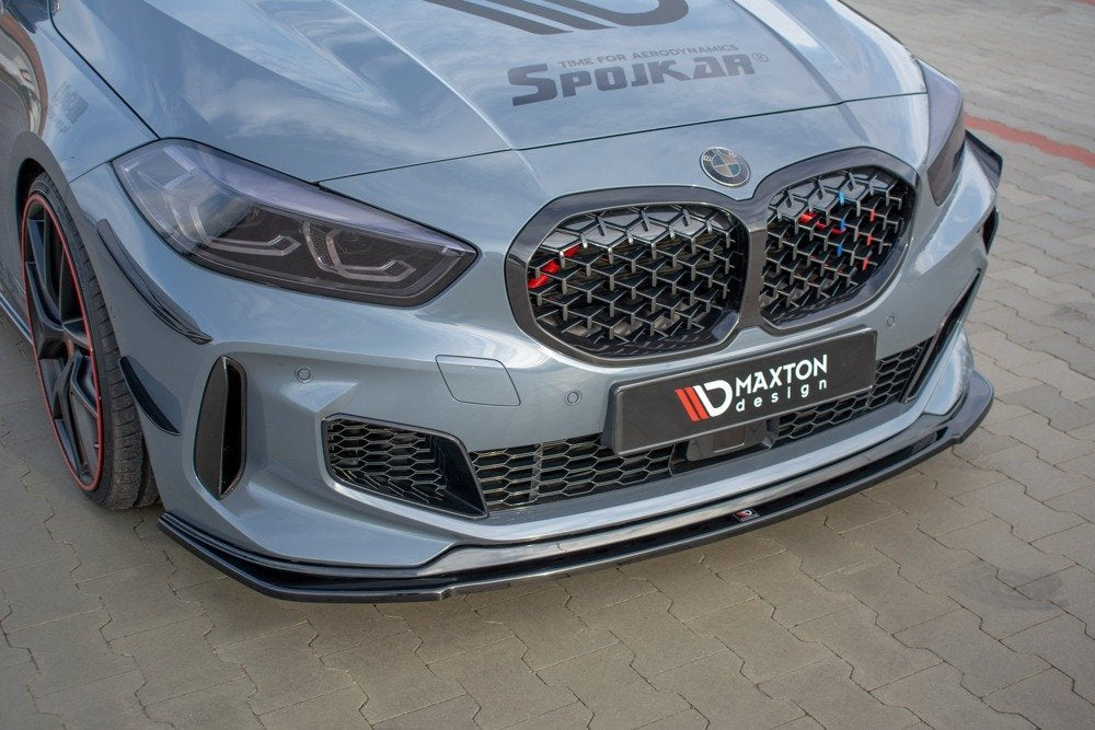 Maxton Design Front Splitter Lip suit BMW M135i & 1 Series M Sport F40 - MODE Auto Concepts