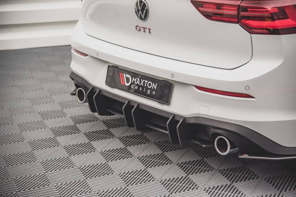 Maxton Design Racing Durability Rear Diffuser V.2 suit VW Golf Mk8 GTI - MODE Auto Concepts