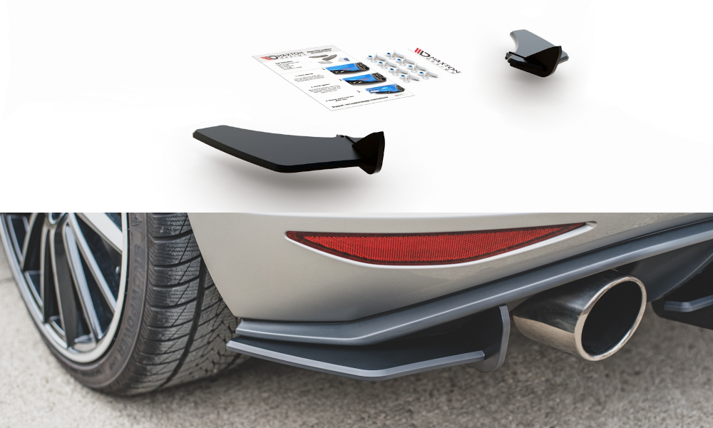 Maxton Design Racing Rear Side Splitters V1 Golf MK7 GTI - MODE Auto Concepts