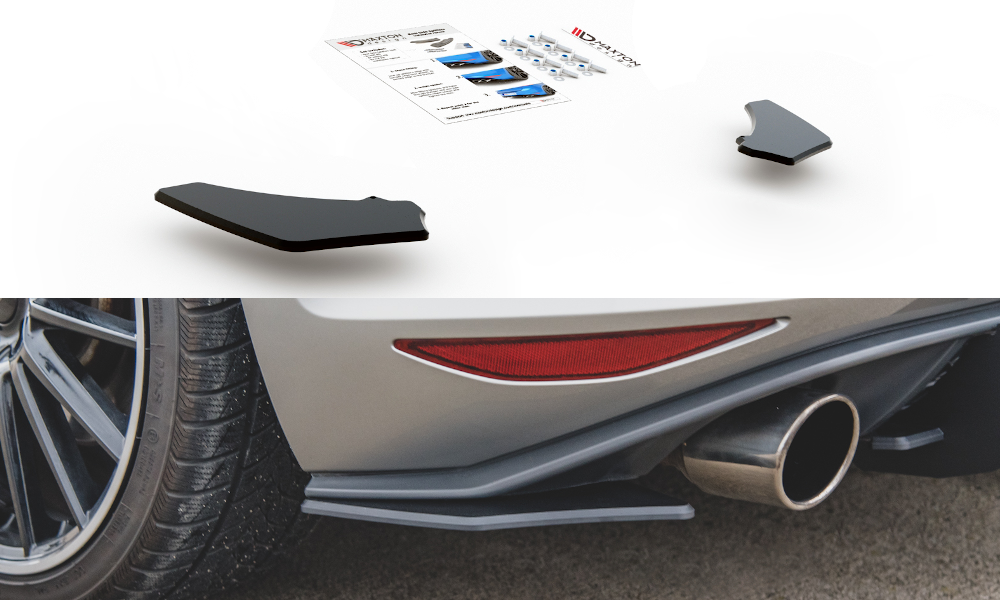 Maxton Design Racing Rear Side Splitters V2 Golf MK7 GTI - MODE Auto Concepts