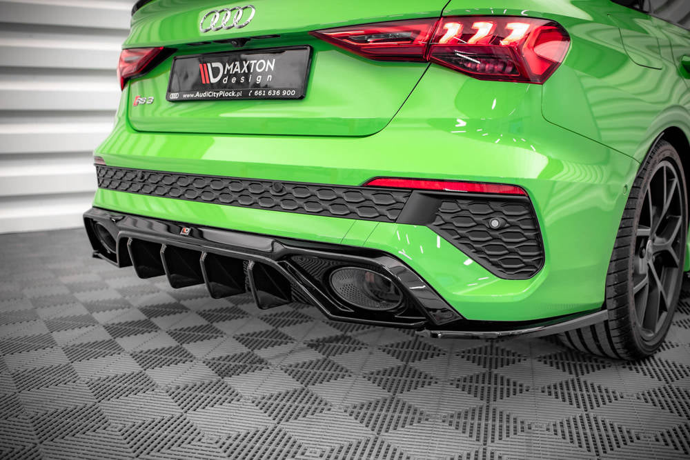 Maxton Design Rear Side Splitters Audi RS3 8Y Sedan - MODE Auto Concepts