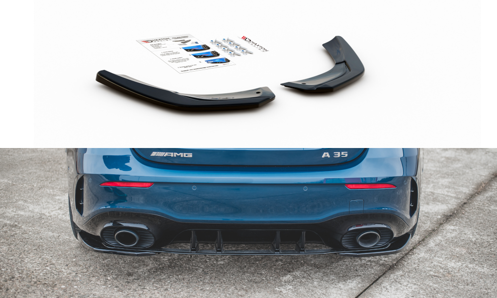 Maxton Design Rear Side Splitters Mercedes A35 W177 AMG - MODE Auto Concepts
