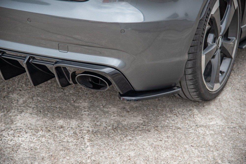 Maxton Design Rear Side Splitters v2 Audi RS3 8VA Sportback - MODE Auto Concepts