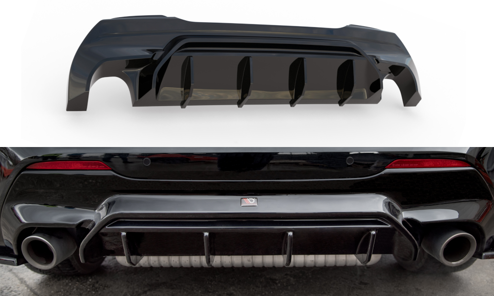 Maxton Design Rear Diffuser V1 suit BMW M135i & 1 Series M Sport F40 - MODE Auto Concepts