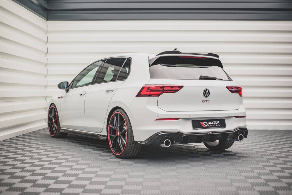 Maxton Design Rear Diffuser Valance V.2 suit VW Golf Mk8 GTI - MODE Auto Concepts
