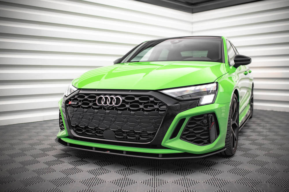 Maxton Design Racing Durability Front Splitter RS3 8Y Street Pro - MODE Auto Concepts