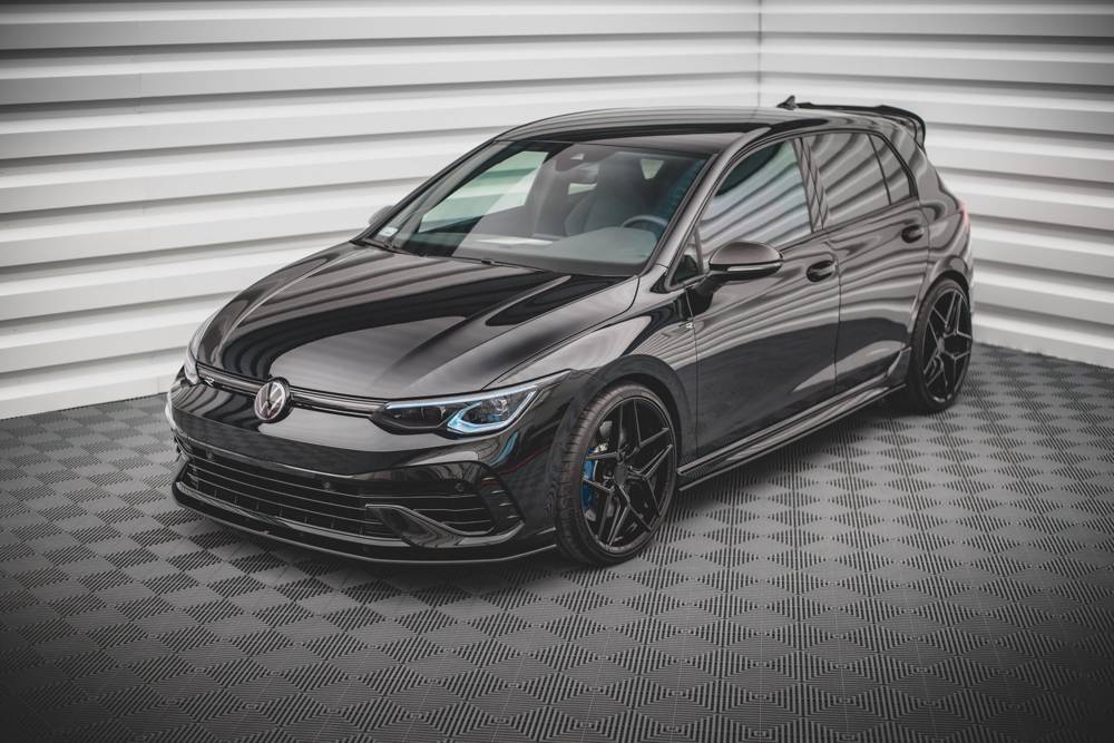Maxton Design Racing Durability Front Splitter Lip for VW Golf MK8 R - MODE Auto Concepts