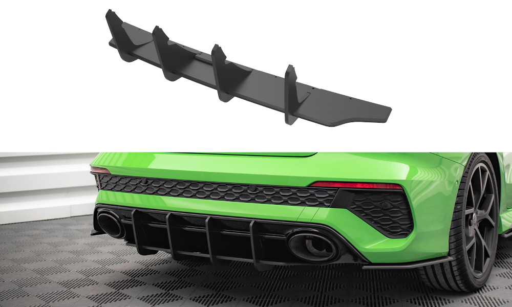 Maxton Design Racing Durability Diffuser RS3 8Y Street Pro Sedan - MODE Auto Concepts