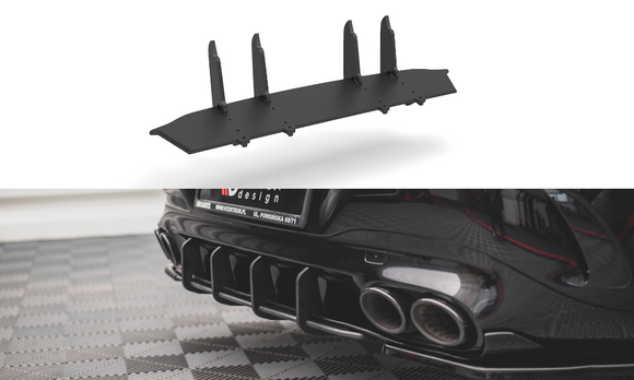 Maxton Design Street Pro Rear Diffuser suit Mercedes Benz CLA35 CLA45 AMG w. Aero C118 - MODE Auto Concepts