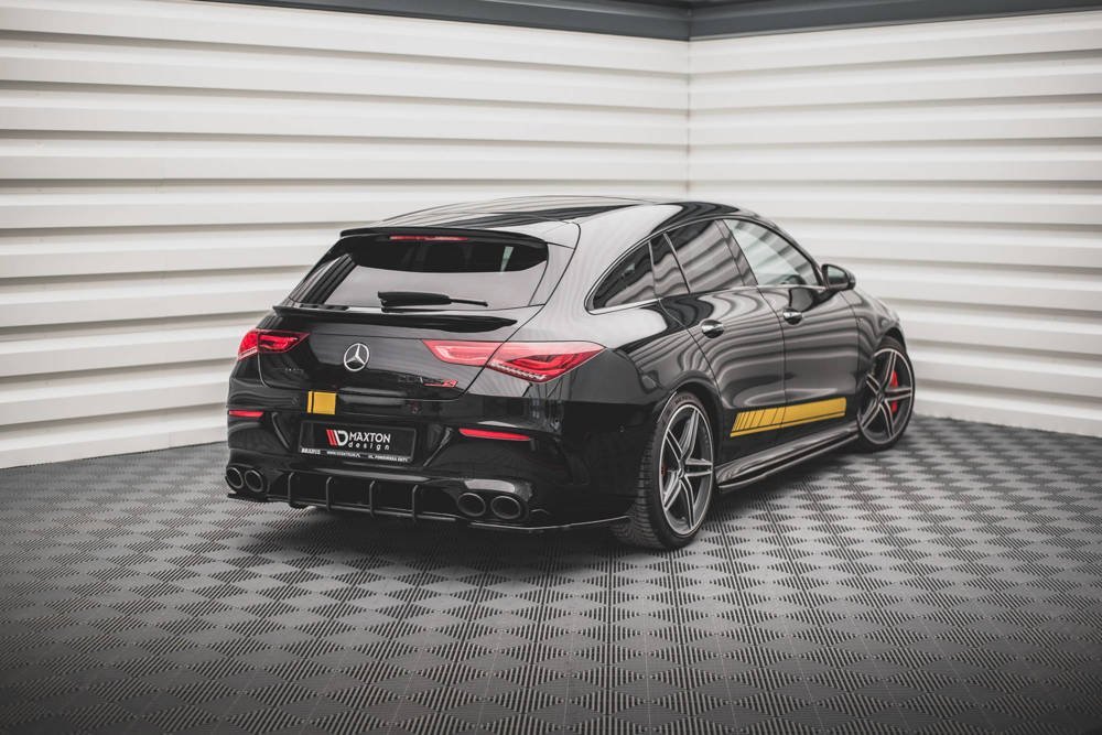 Maxton Design Street Pro Rear Diffuser suit Mercedes Benz CLA35 CLA45 AMG w. Aero C118 - MODE Auto Concepts
