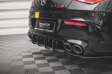 Maxton Design Street Pro Rear Diffuser suit Mercedes Benz CLA35 CLA45 AMG w. Aero C118 - MODE Auto Concepts