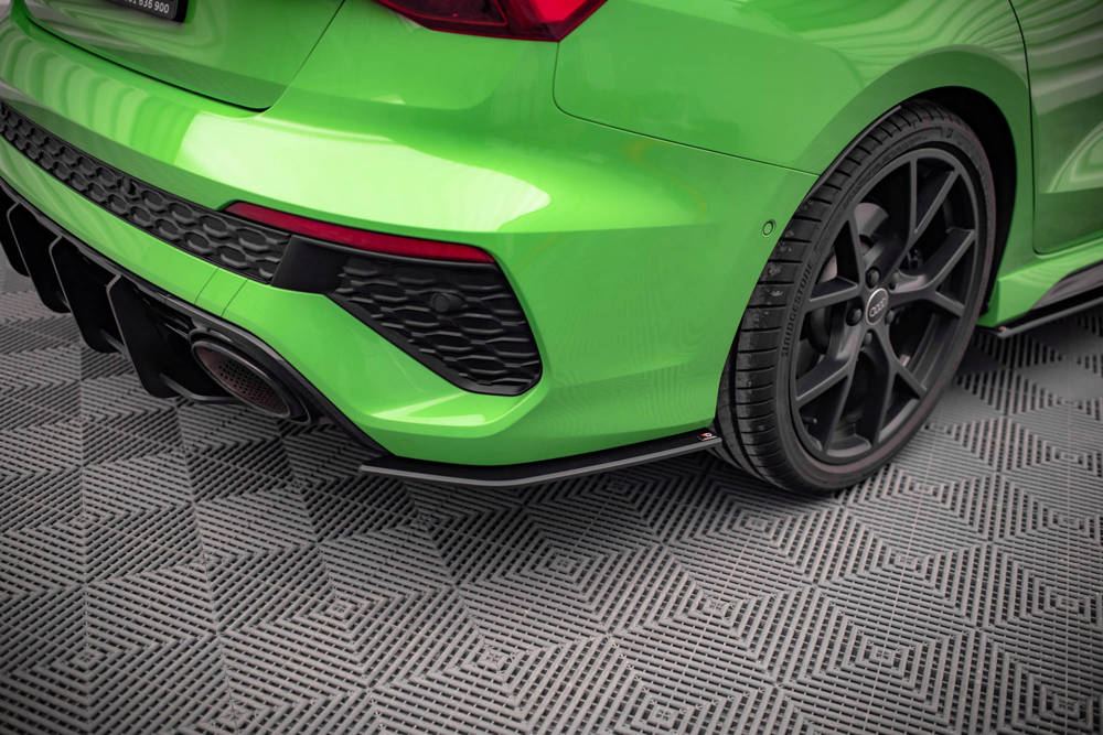 Maxton Design Racing Durability Rear Side Splitters RS3 8Y Street Pro Sedan - MODE Auto Concepts