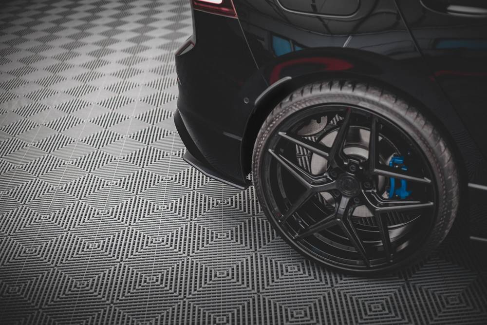 Maxton Design Racing Durability Rear Side Splitters for VW Golf MK8 R - MODE Auto Concepts