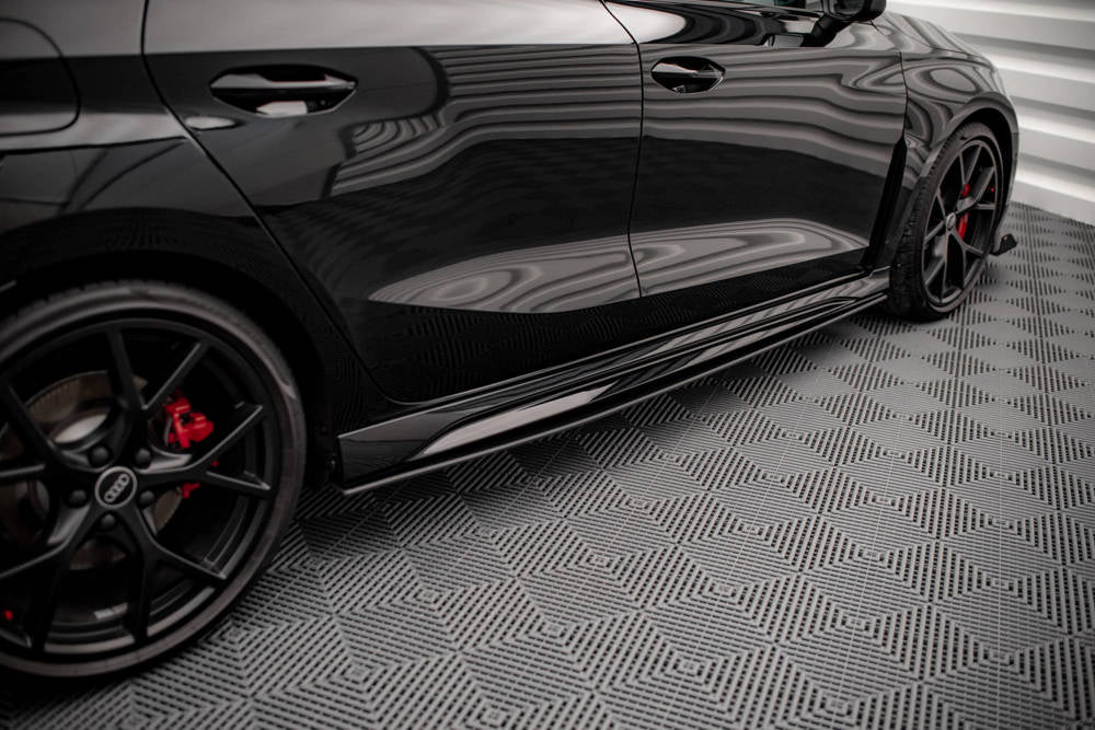 Maxton Design Racing Durability Side Skirts RS3 8Y Street Pro Sportback - MODE Auto Concepts