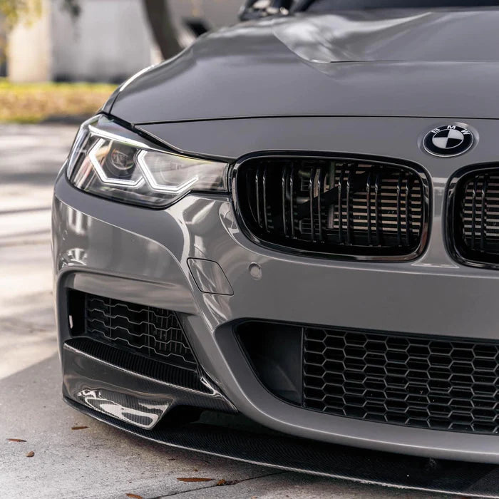 Exon BMW Style Stealth Black Front Badge Emblem suit BMW F-Series M2 F87 M3 F80 M4 F82 M5 F10 M6 F12 F13 & 1 2 3 4 5 6 Series F20 F22 F30 F32 - MODE Auto Concepts