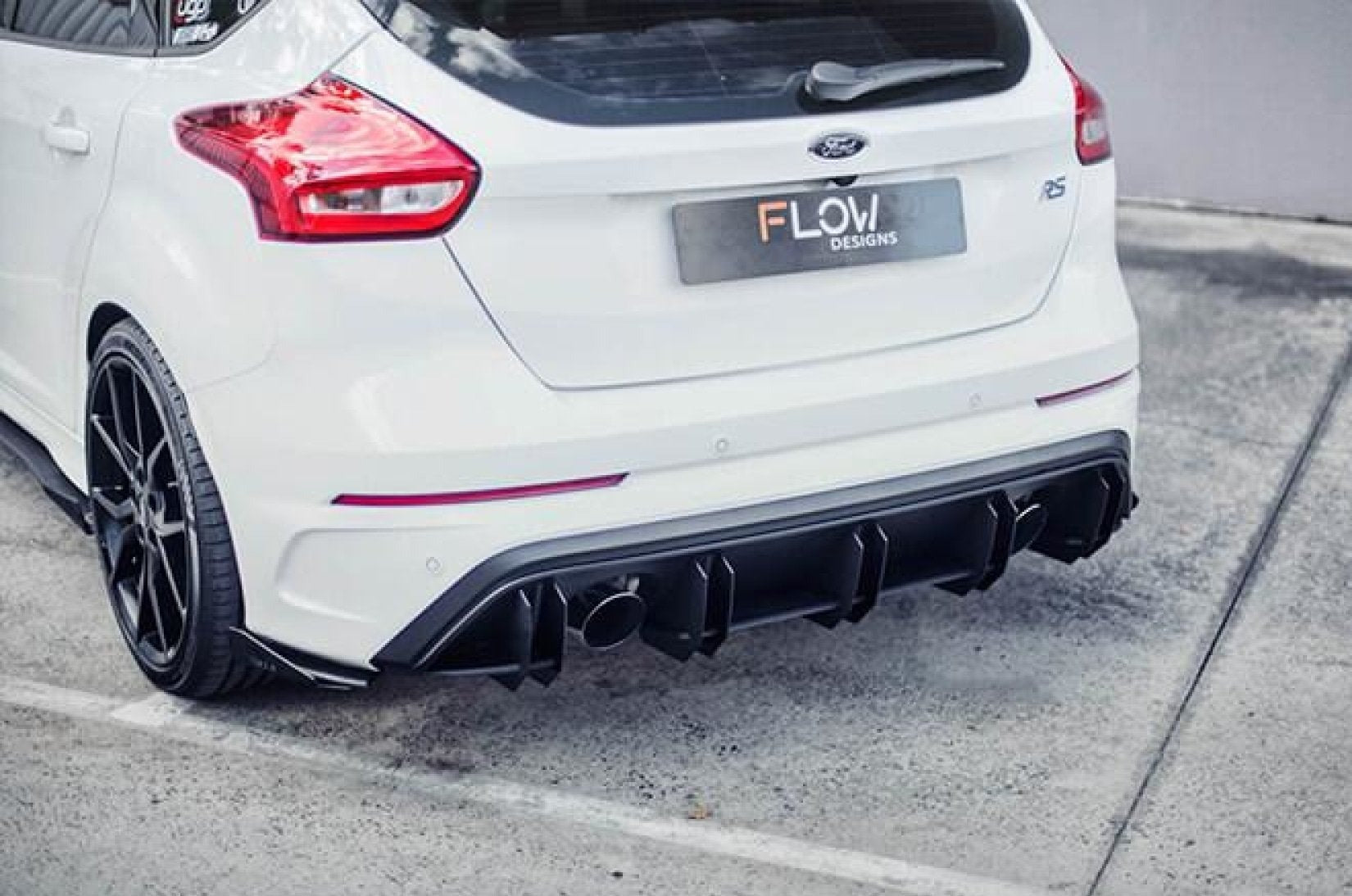 MK3 Focus RS Flow-Lock Rear Diffuser (USDM) - MODE Auto Concepts