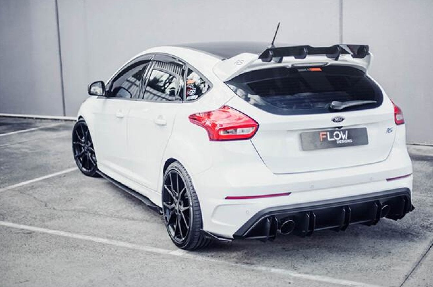 MK3 Focus RS Flow-Lock Rear Diffuser (USDM) - MODE Auto Concepts