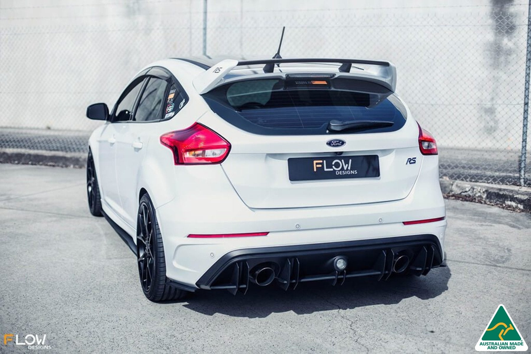 MK3 Focus RS Flow-Lock Rear Diffuser (EUDM/AUDM) - MODE Auto Concepts