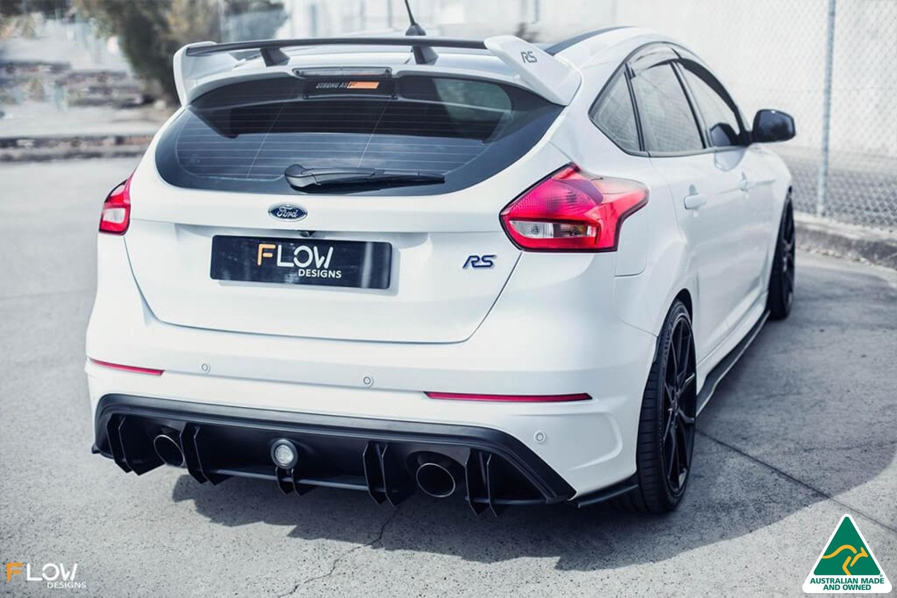 MK3 Focus RS Flow-Lock Rear Diffuser (EUDM/AUDM) - MODE Auto Concepts