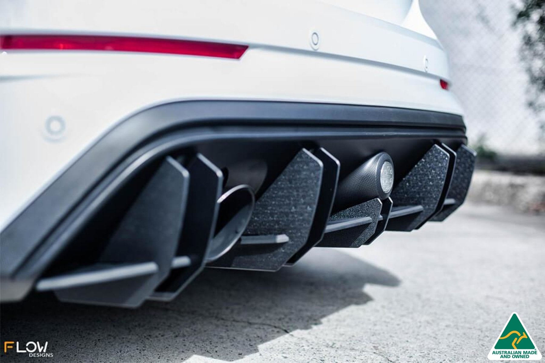 MK3 Focus RS Flow-Lock Rear Diffuser (EUDM/AUDM) - MODE Auto Concepts