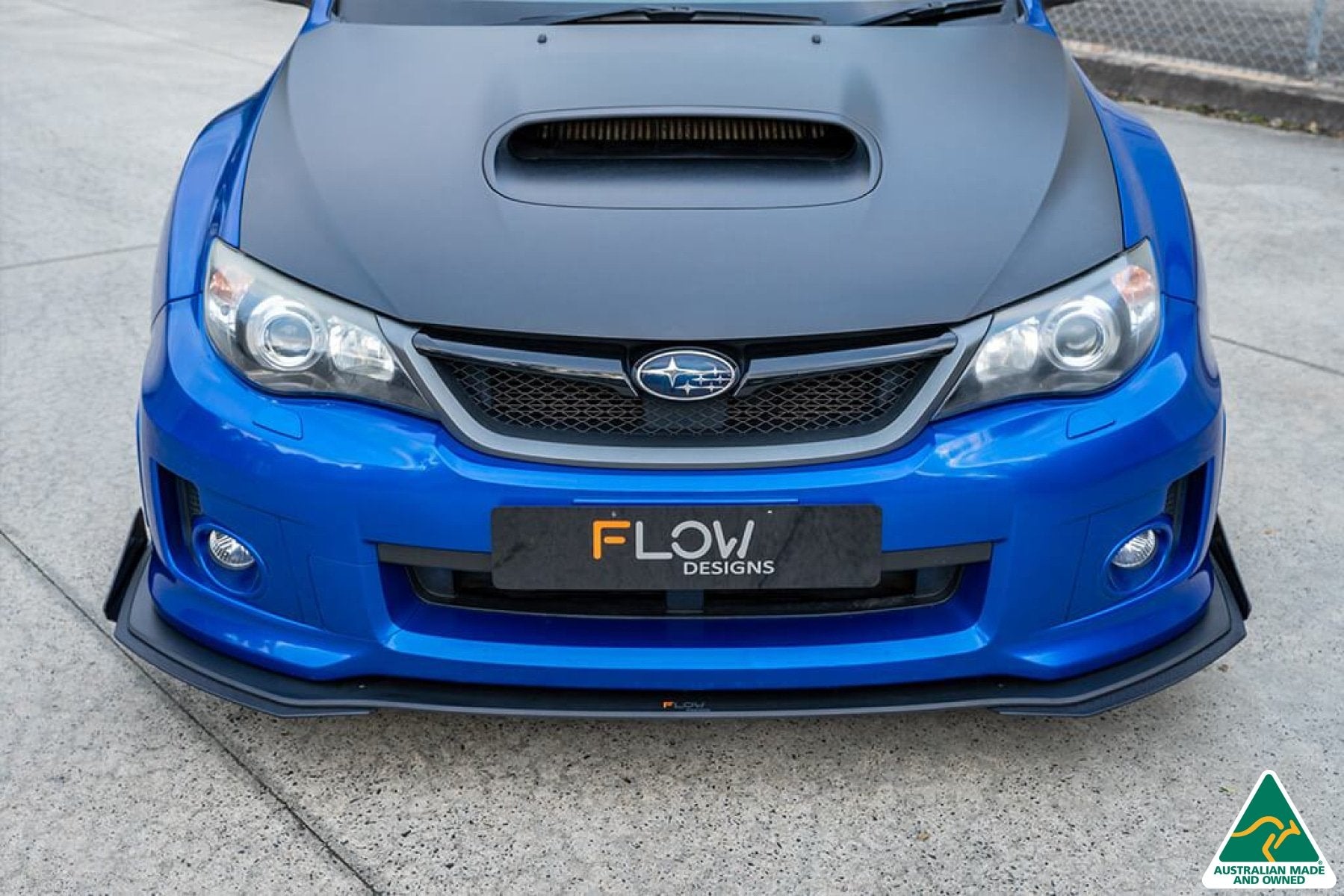 Impreza WRX / STI G3 Sedan (FL) Front Lip Splitter Extensions (Pair) - MODE Auto Concepts