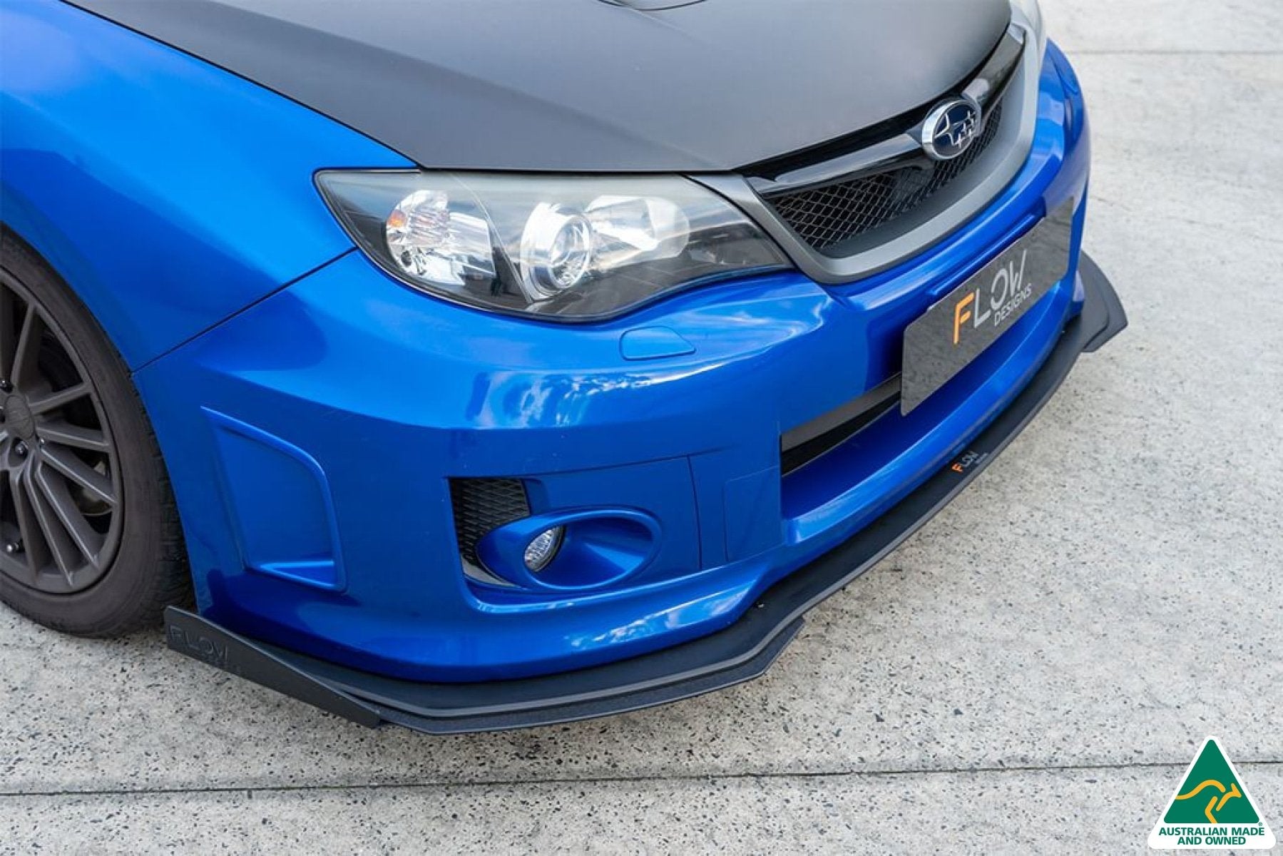 Impreza WRX / STI G3 Hatch (FL) Front Lip Splitter Extensions (Pair) - MODE Auto Concepts