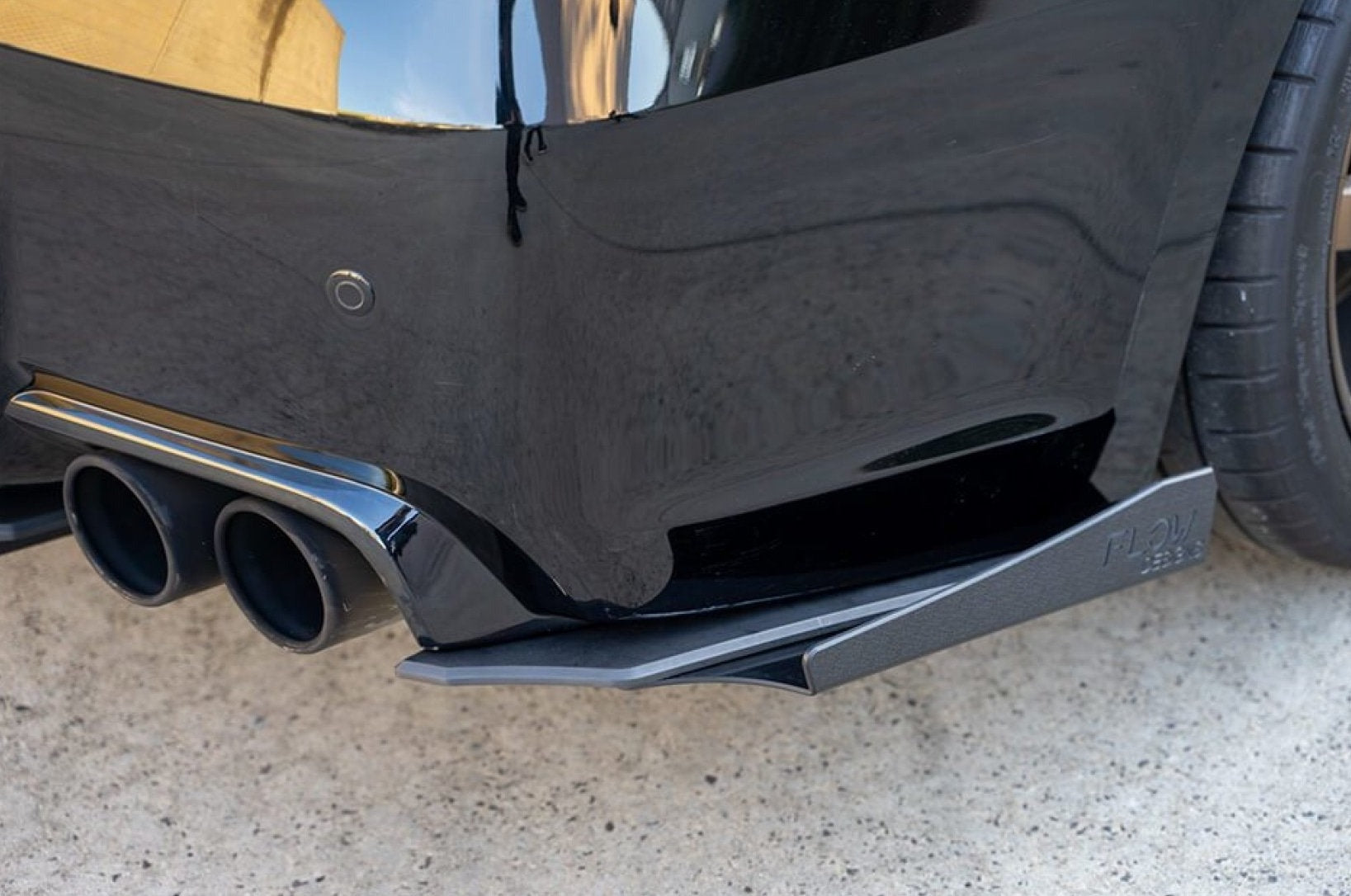 Impreza WRX / STI G3 Sedan (FL) Rear Spat Winglets (Pair) - MODE Auto Concepts