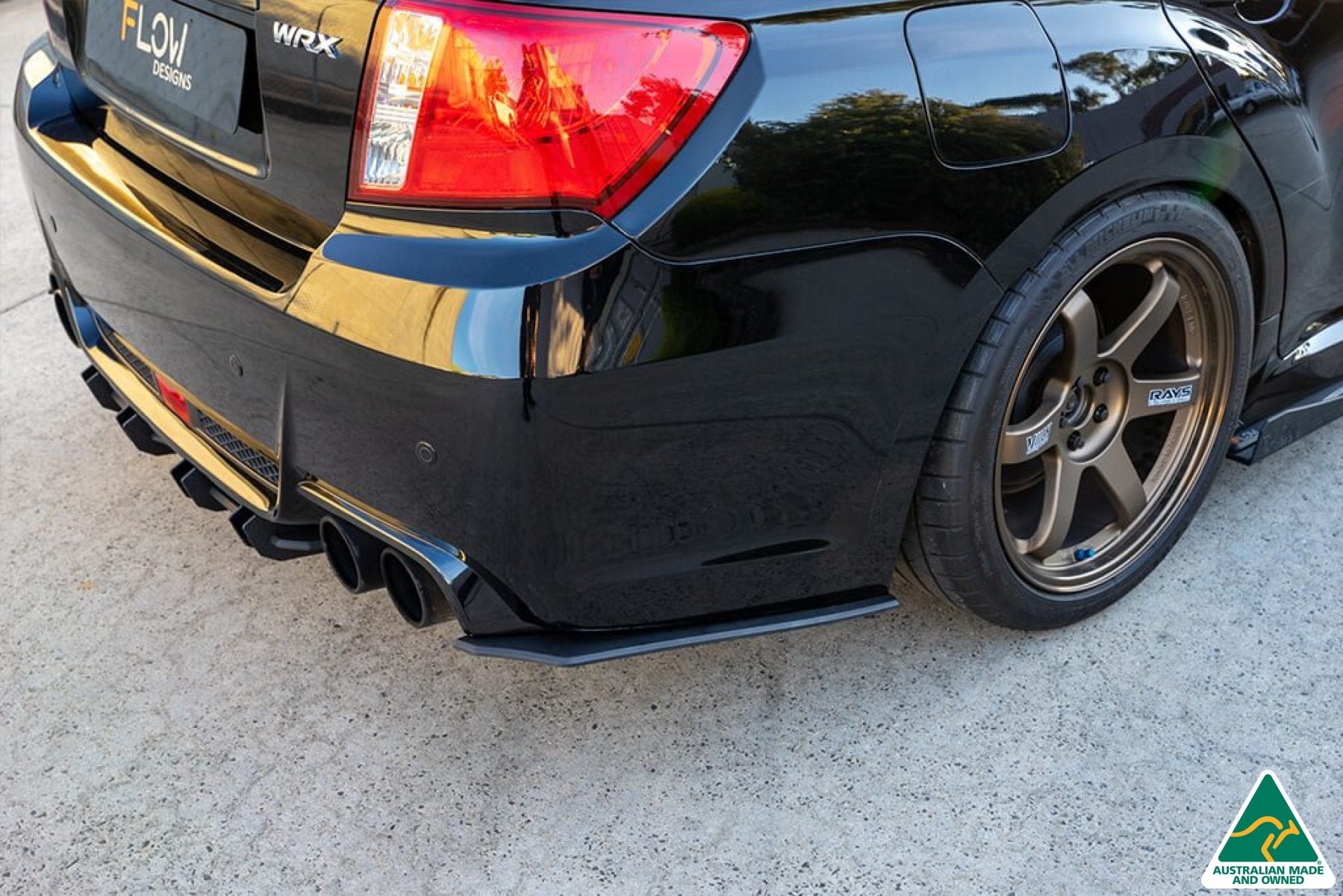 Impreza WRX / STI G3 Sedan (FL) Rear Spats (Pair) - MODE Auto Concepts