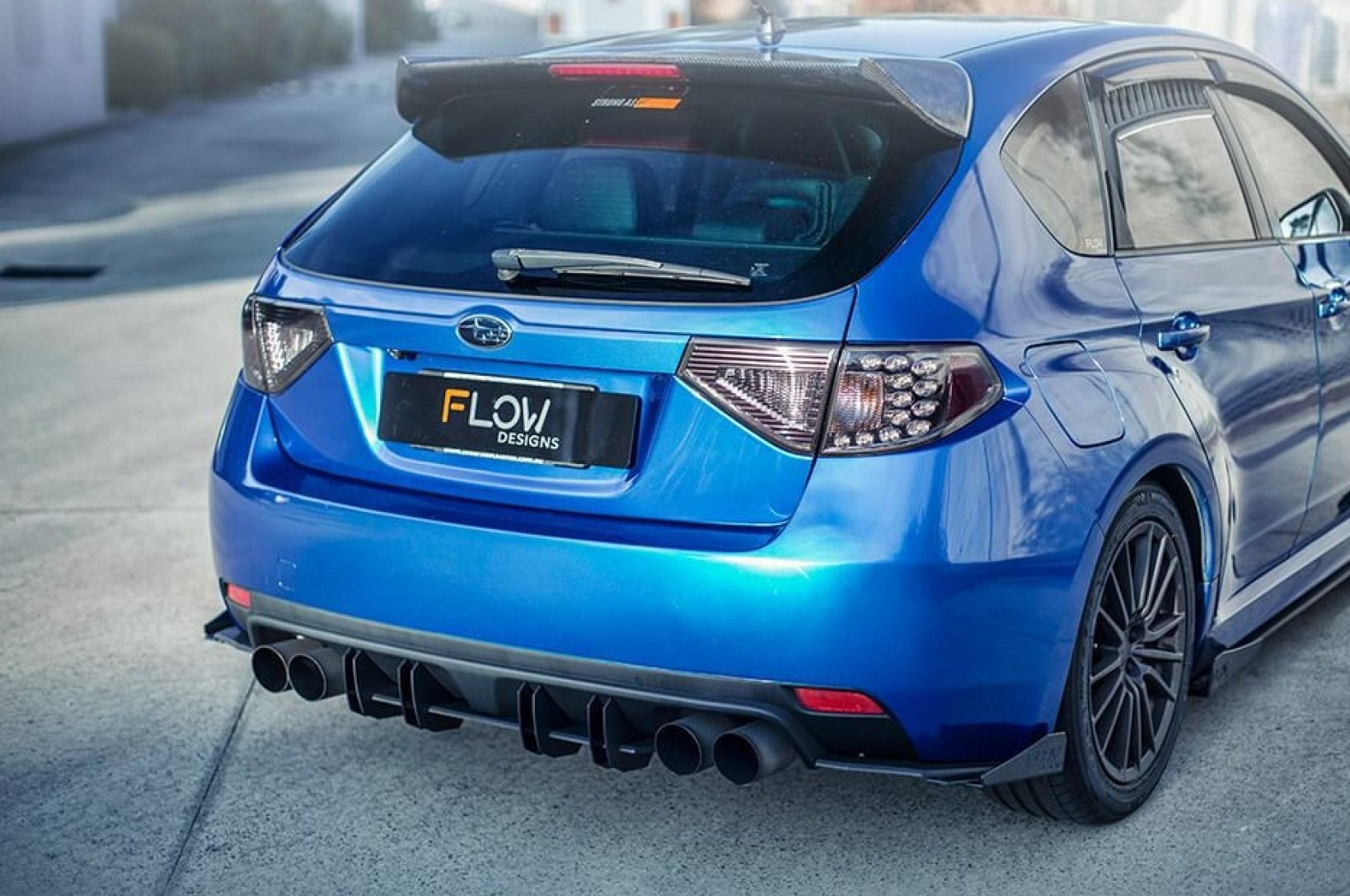 Impreza WRX / STI G3 Hatch (FL) Rear Spat Winglets (Pair) - MODE Auto Concepts