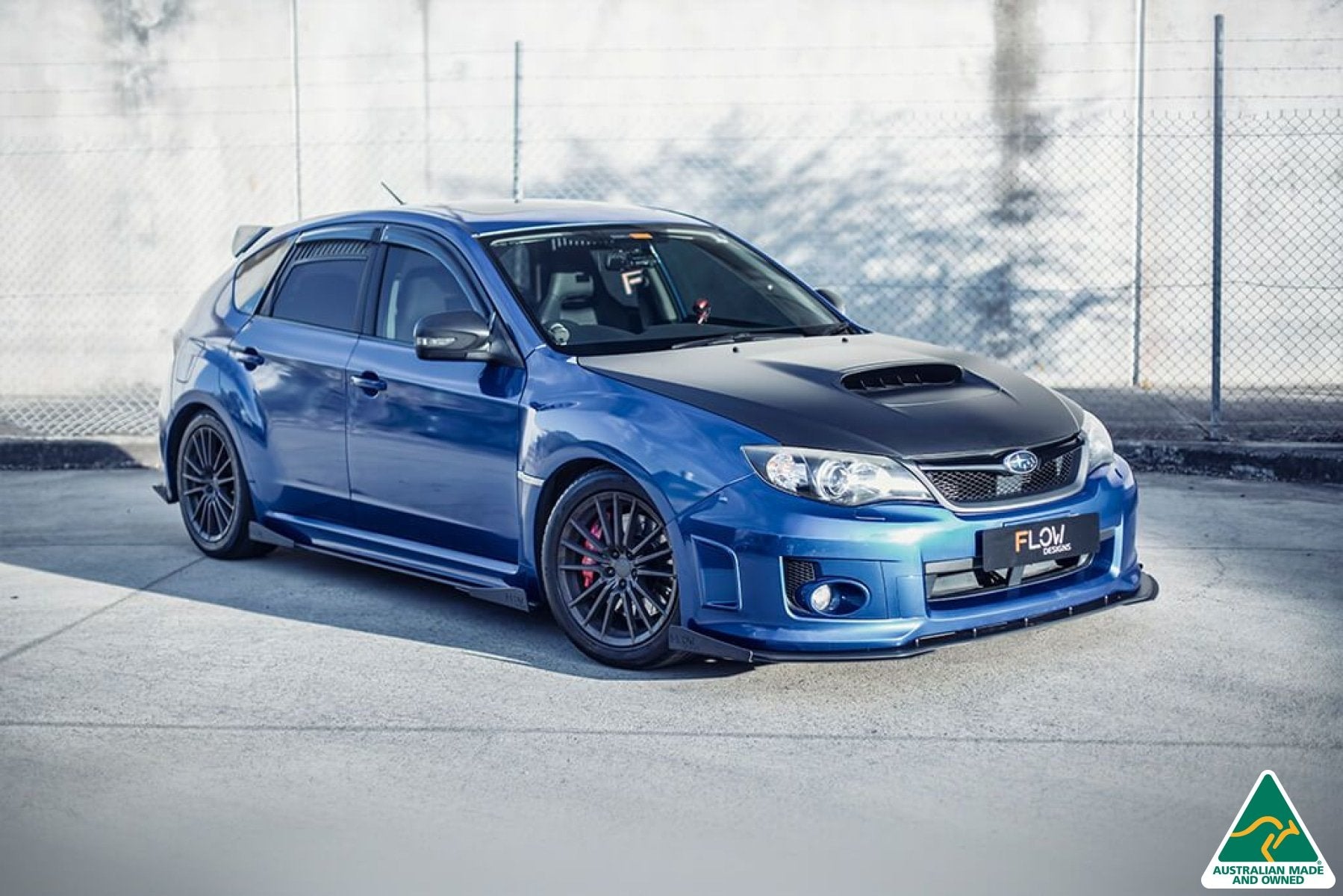 Impreza WRX / STI G3 Hatch (FL) Front Splitter Winglets (Pair) - MODE Auto Concepts