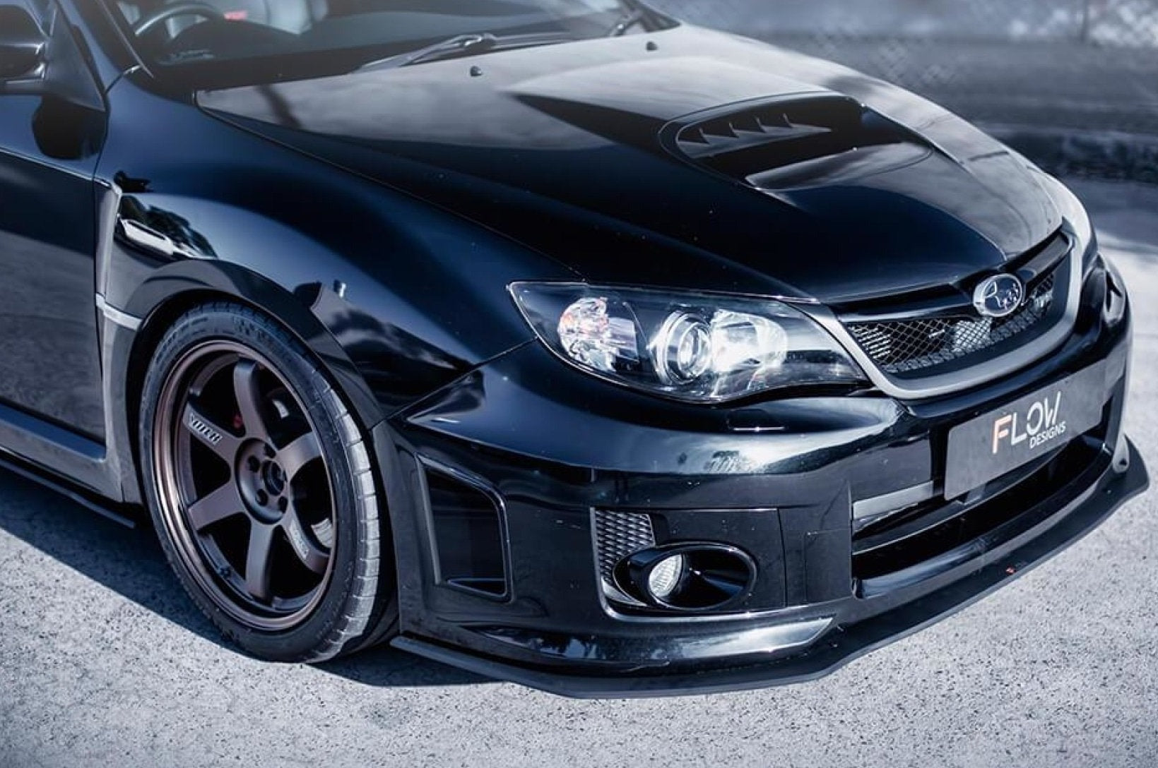 Impreza WRX / STI G3 Sedan (FL) Front Lip Splitter - MODE Auto Concepts