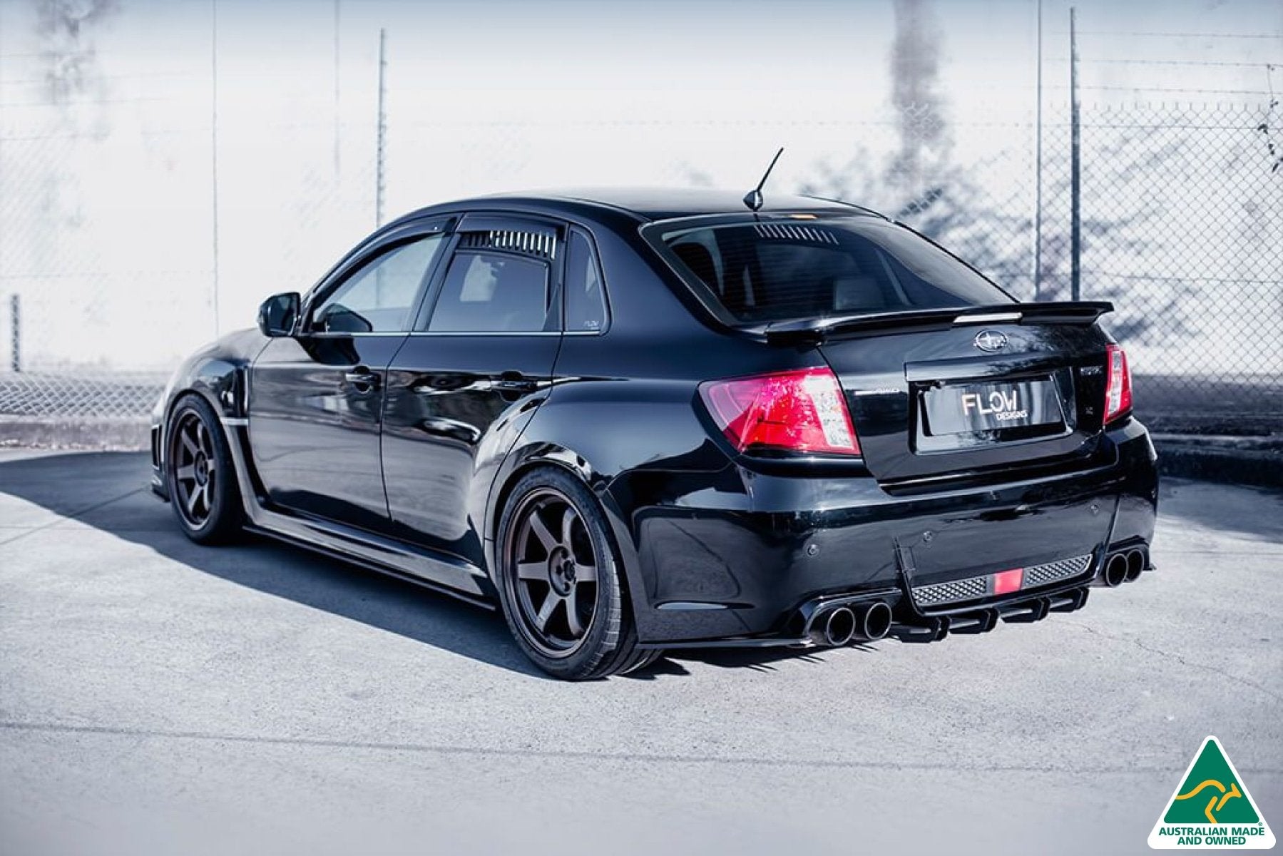 Impreza WRX / STI G3 Sedan (FL) Rear Spats (Pair) - MODE Auto Concepts