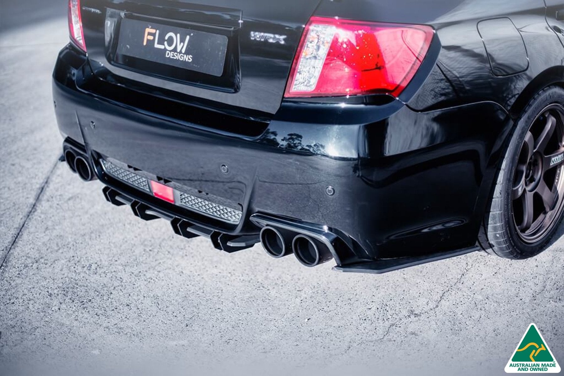 Impreza WRX / STI G3 Sedan (FL) Rear Spats (Pair) - MODE Auto Concepts