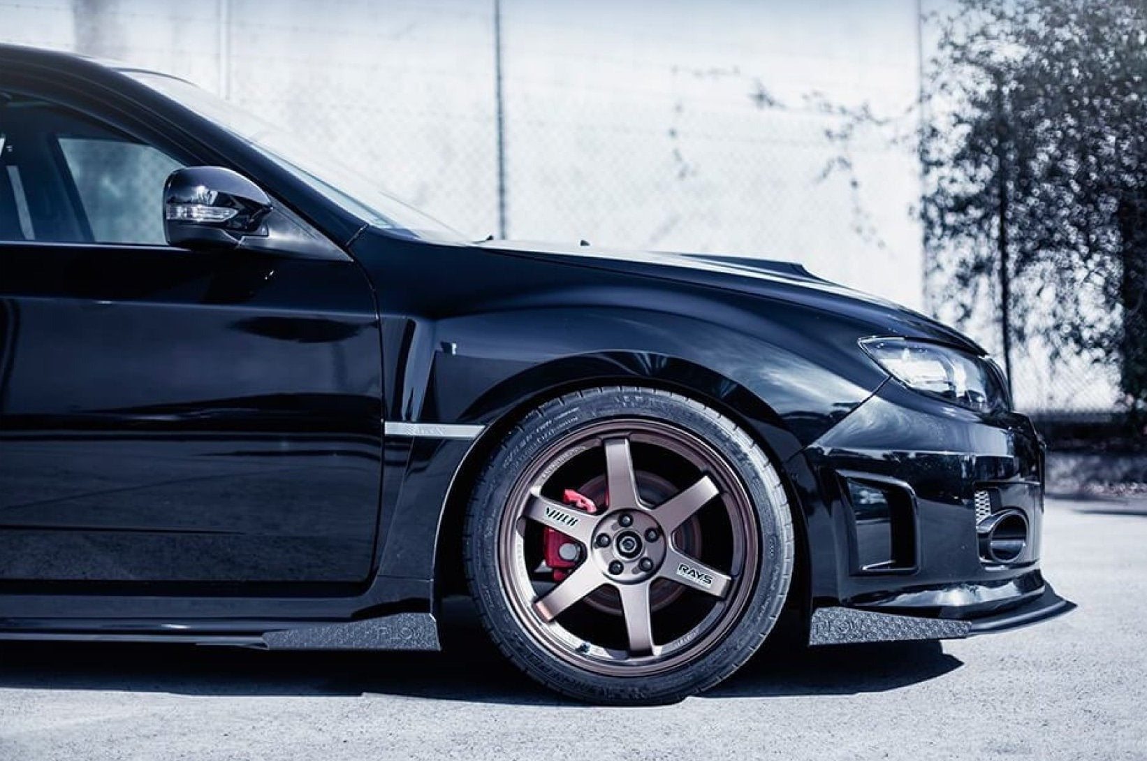 Impreza WRX / STI G3 Sedan (FL) Side Skirt Splitter Winglets (Pair) - MODE Auto Concepts