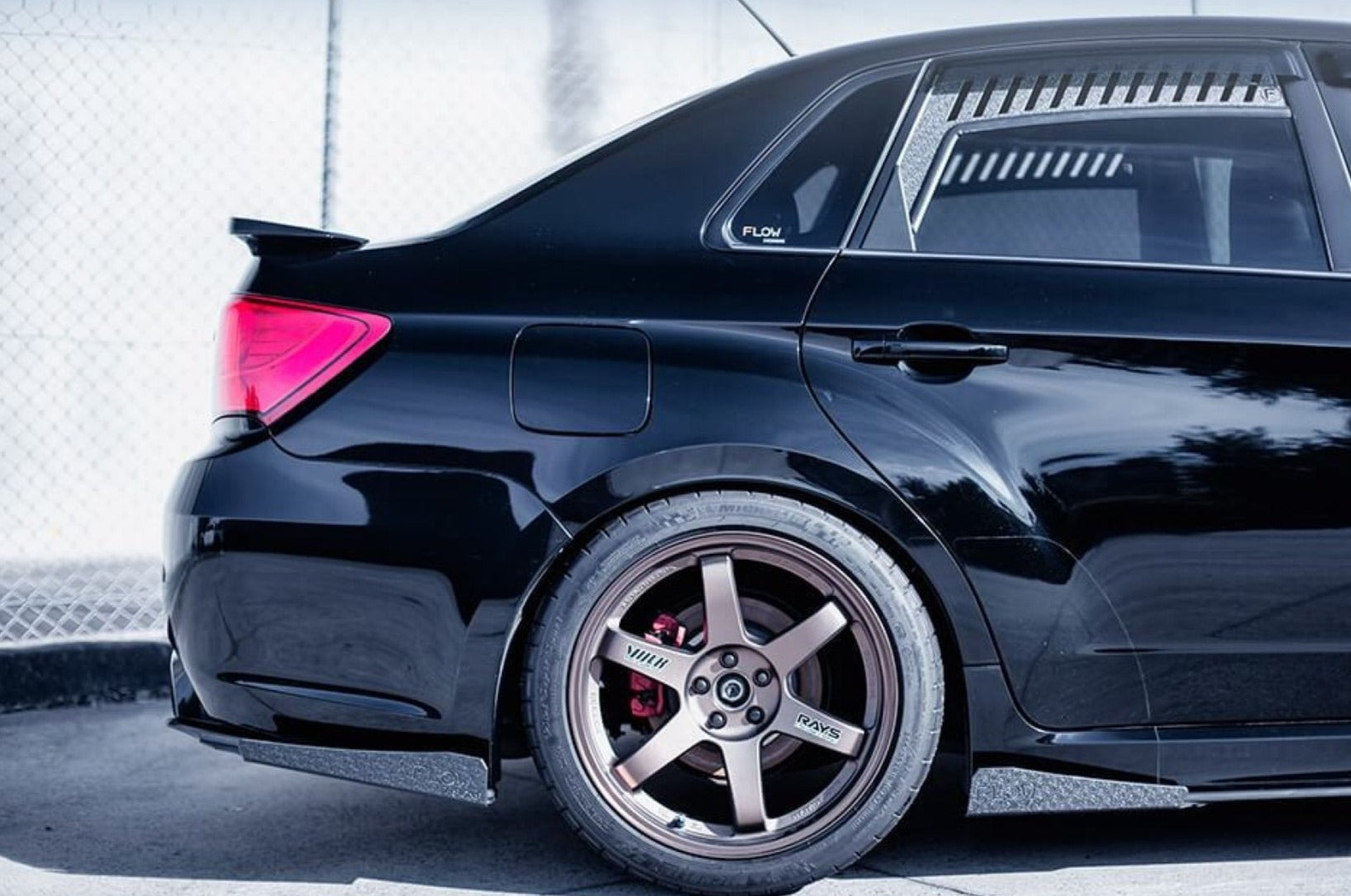 Impreza WRX / STI G3 Sedan (FL) Side Skirt Splitter Winglets (Pair) - MODE Auto Concepts