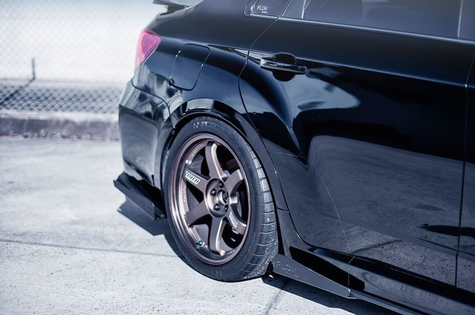 Impreza WRX / STI G3 Sedan (FL) Side Skirt Splitter Winglets (Pair) - MODE Auto Concepts